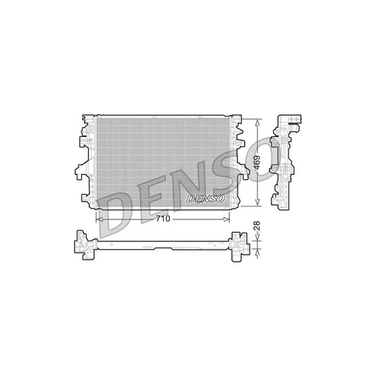 Denso DRM32038 Drm32038 Engine Radiator | ML Performance UK