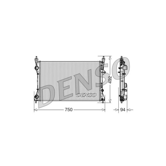 Denso DRM09171 Drm09171 Engine Radiator | ML Performance UK