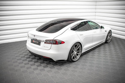 Maxton Design Tesla Model S (Facelift) Rear Side Splitters