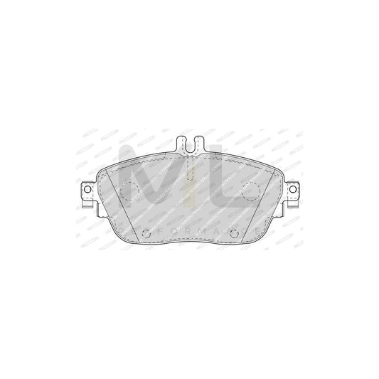 Ferodo Fdb4680 Brake Pad Set Premier Eco Friction, Not Prepared For Wear Indicator, With Accessories | ML Performance Car Parts