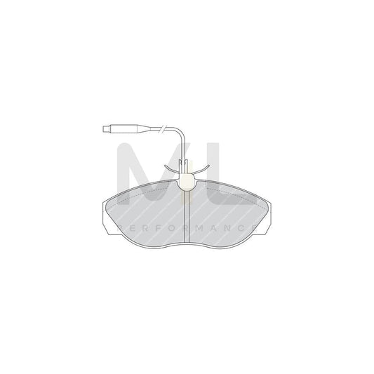 Ferodo Fsl669 Brake Pad Set Fuse+ Technology, Prepared For Wear Indicator | ML Performance Car Parts