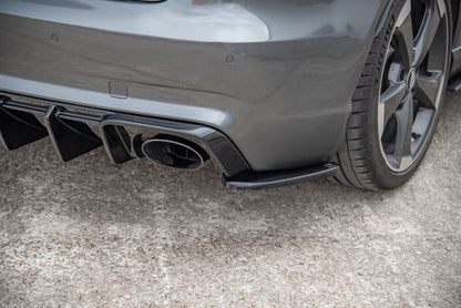 Maxton Design Audi RS3 8V Sportback Rear Side Splitters V.2