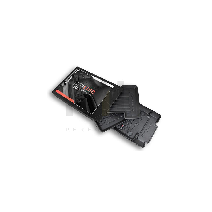 FROGUM Tailored 3D409750 Floor mat set for HYUNDAI Tucson (JM) Elastomer, Front and Rear, Quantity: 4, Black | ML Performance Car Parts