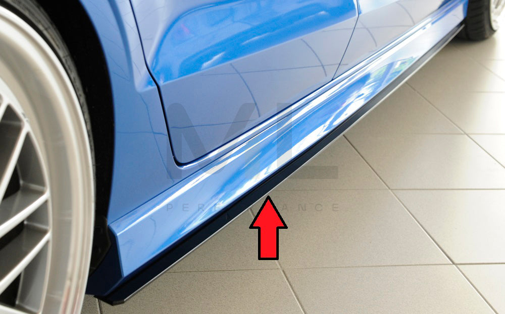 Rieger 00056801 Audi 8V Side Skirt Splitter (A3, S3 & RS3) 3 | ML Performance UK Car Parts