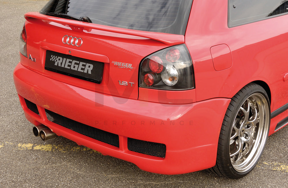 Rieger 00056630 Audi 8L A3 Rear Bumper - S3-Look 3 | ML Performance UK Car Parts