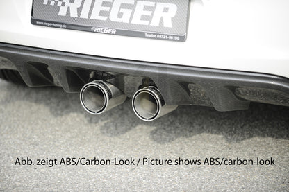Rieger 00059514 VW Mk6 Golf Rear Diffuser 4 | ML Performance UK Car Parts