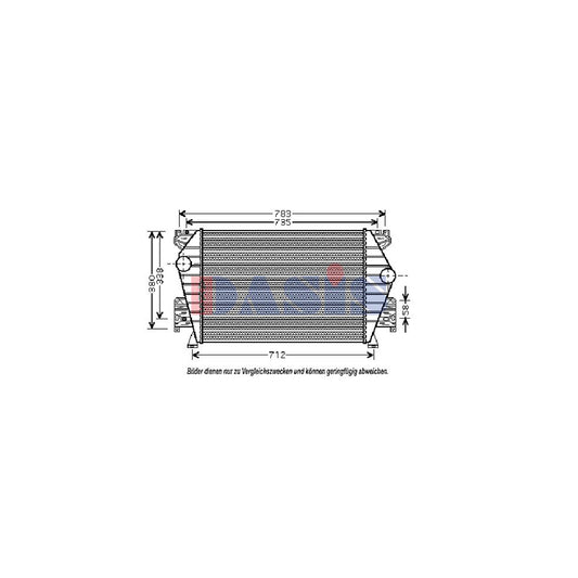 AKS Dasis 487006N Intercooler For Audi A8 D2 (4D2, 4D8) | ML Performance UK