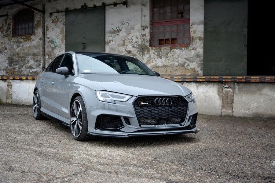 Maxton Design Audi RS3 8V FL Sedan Front Splitter V.2