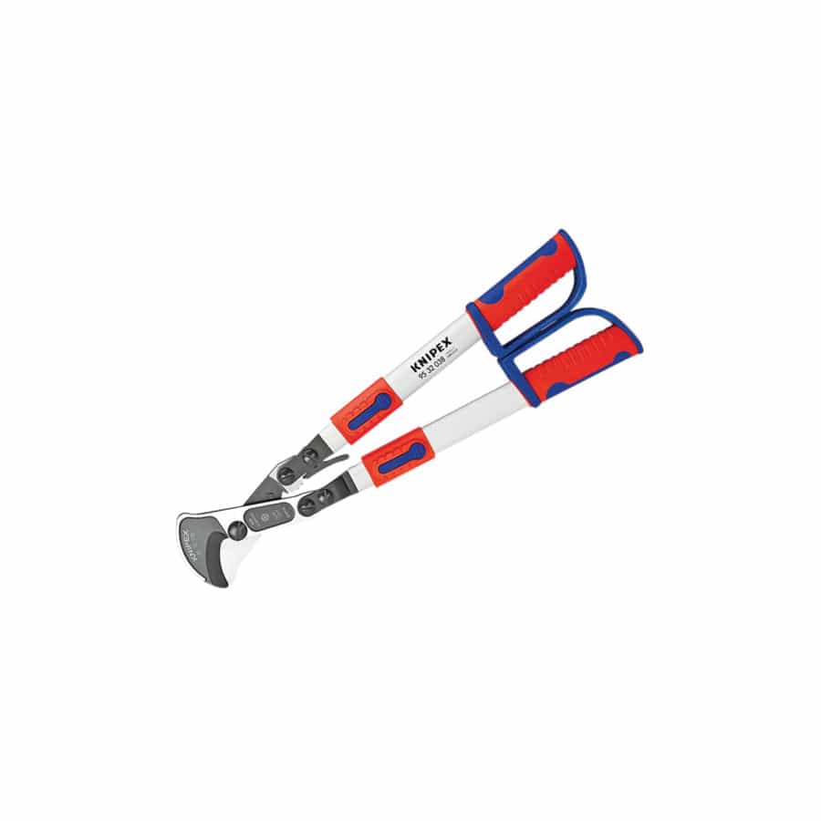Knipex KPX9532038 Ratchet Cable Cutters with Telescopic Handles 570-770mm | ML Performance UK