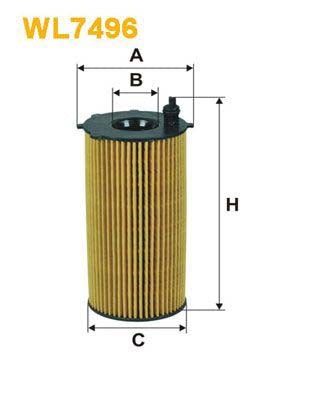 WIX Filters WL7496 Oil Filter