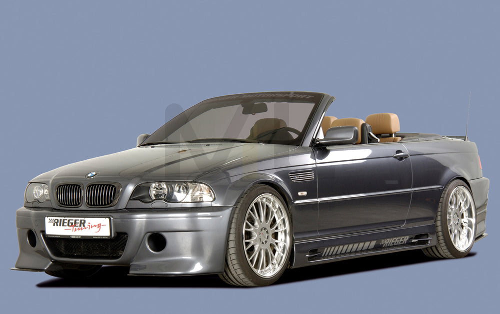 Rieger 00050244 BMW 3 Series E46 Front Bumper 3 | ML Performance UK Car Parts