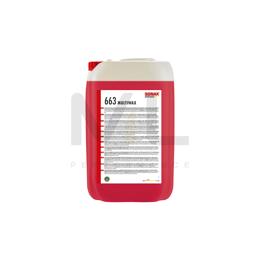 Sonax MultiWax 25L | ML Performance Car Care
