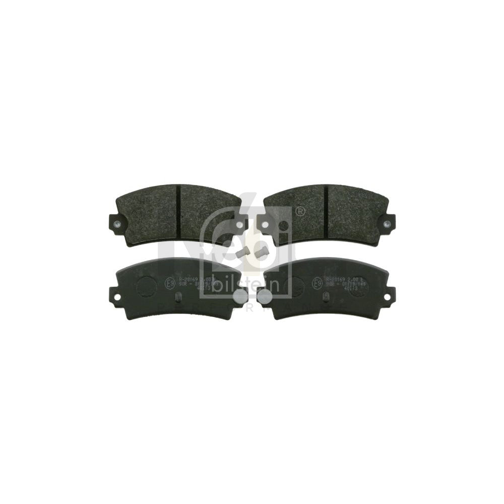 Febi Bilstein 16407 Brake Pad Set For Renault Espace Rear Axle, With Acoustic Wear Warning | ML Performance Car Parts