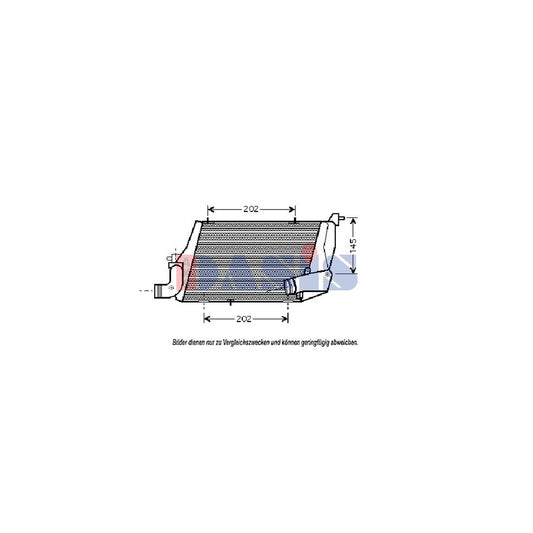 AKS Dasis 487014N Intercooler For Audi A8 D3 (4E2, 4E8) | ML Performance UK