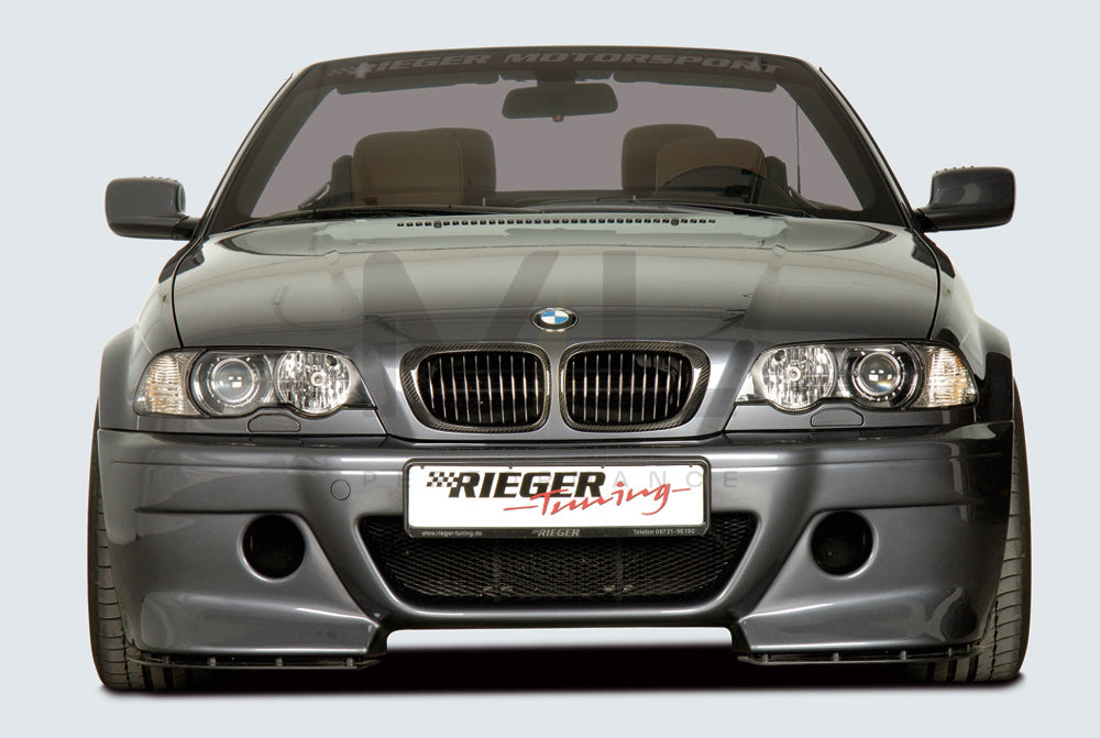 Rieger 00050244 BMW 3 Series E46 Front Bumper 1 | ML Performance UK Car Parts