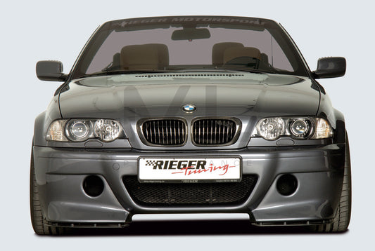 Rieger 00050244 BMW 3 Series E46 Front Bumper 1 | ML Performance UK Car Parts