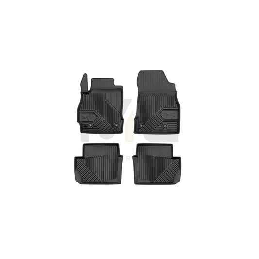 FROGUM Tailored, No.77 77409248 Floor mat set for MAZDA 2 Hatchback (DE, DH) Elastomer, Front and Rear, Quantity: 4, Black | ML Performance Car Parts