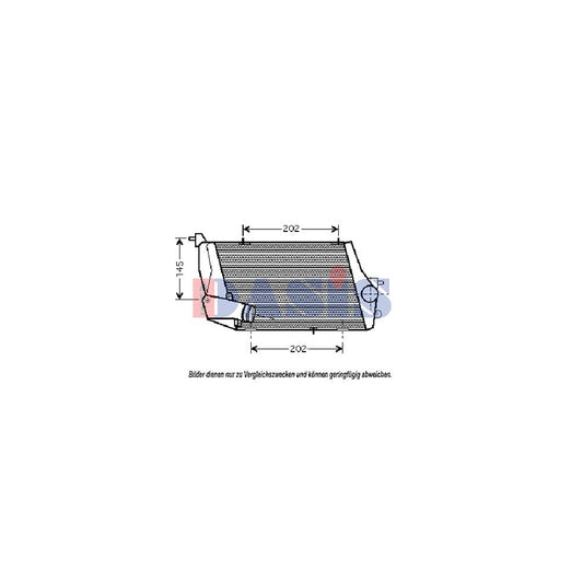 AKS Dasis 487015N Intercooler For Audi A8 D3 (4E2, 4E8) | ML Performance UK