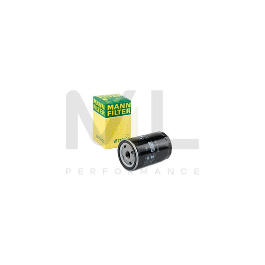 MANN-FILTER W 719/22 Oil Filter Spin-on Filter, with two anti-return valves | ML Performance Car Parts