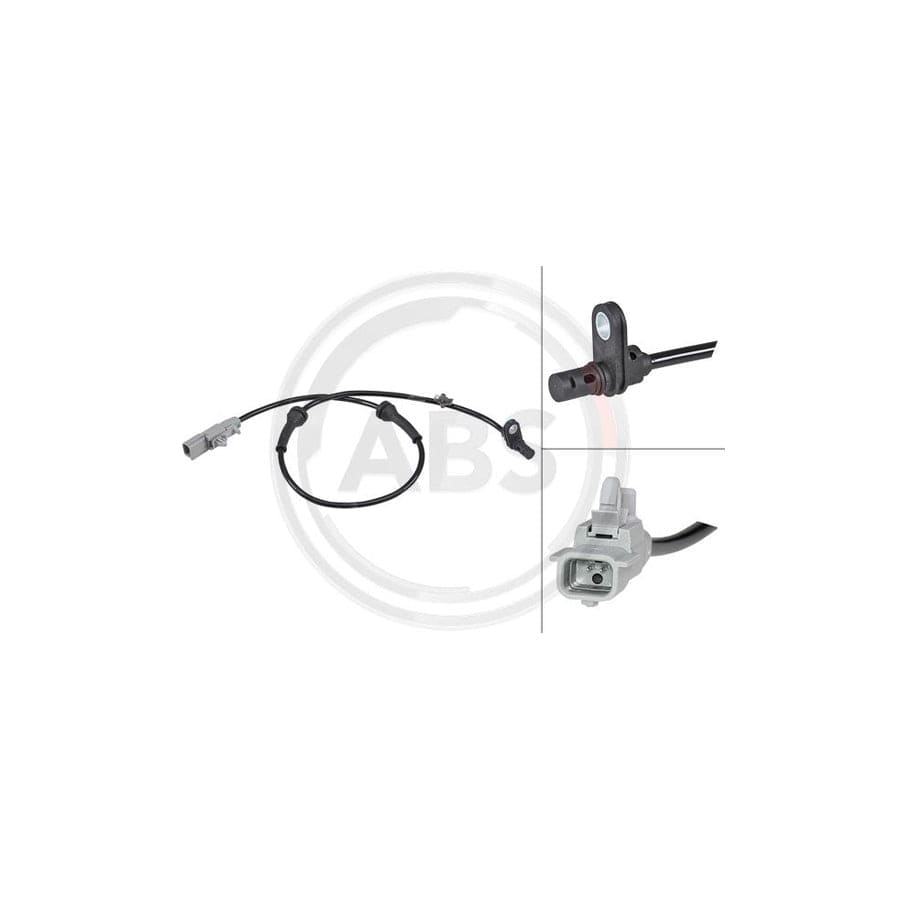 A.B.S. 30225 ABS Sensor for RENAULT Kadjar (HA_, HL_) | ML Performance UK Car Parts
