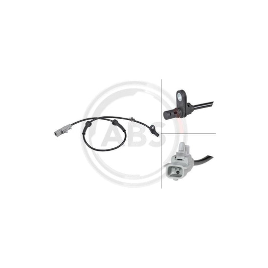 A.B.S. 30225 ABS Sensor for RENAULT Kadjar (HA_, HL_) | ML Performance UK Car Parts
