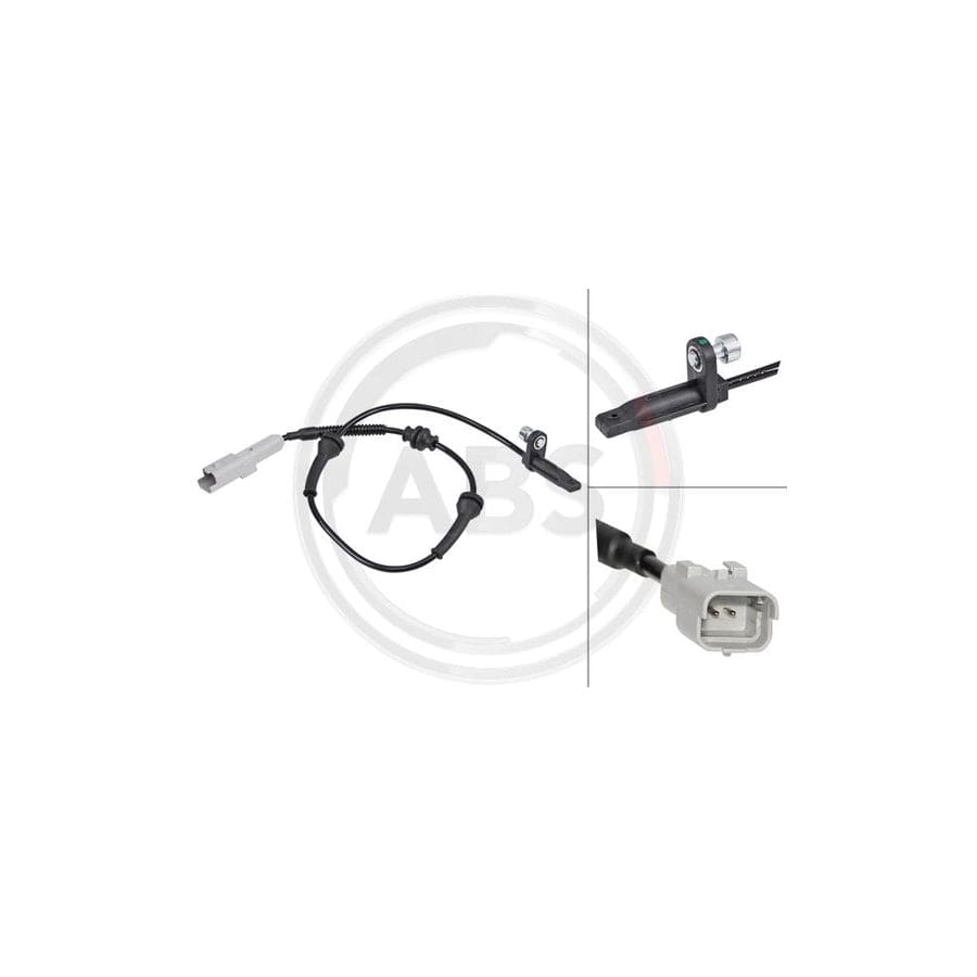 A.B.S. 30219 ABS Sensor for PEUGEOT 3008 I (0U_) | ML Performance UK Car Parts