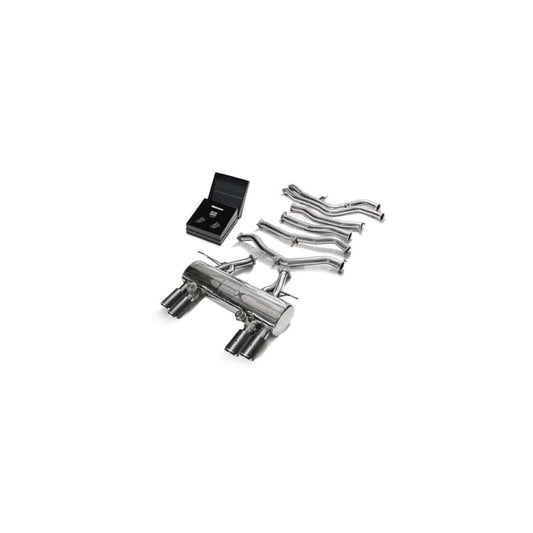 Armytrix BMF8M-QC11 Valvetronic Exhaust System BMW M3 | M4 F8x 2015-2020 with Quad Carbon Fiber 3.5"  | ML Performance UK UK Car Parts