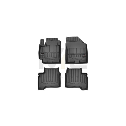 FROGUM 3D407930 Floor mat set for SUZUKI Swift V (AZ) Elastomer, Front and Rear, Quantity: 4, Black | ML Performance Car Parts