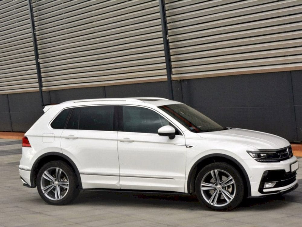 Maxton Design VW-TI-2-RLINE-SD1T Side Skirts Diffusers VW Tiguan MK 2 R-line (2015-2019) | ML Performance UK Car Parts