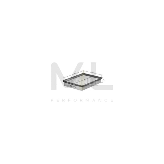 MAHLE ORIGINAL LX 1039 Air Filter Filter Insert | ML Performance Car Parts