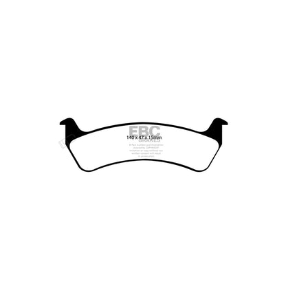 EBC DP41129R Jeep Grand Cherokee Yellowstuff Rear Brake Pads 2 | ML Performance UK Car Parts