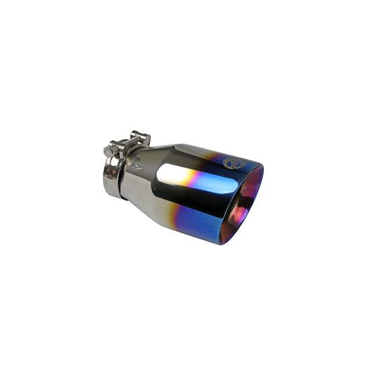  aFe 49T25404-L071 2-1/2 IN Inlet x 4 IN Outlet x 7 IN L Universal Exhaust Tip  | ML Performance UK Car Parts