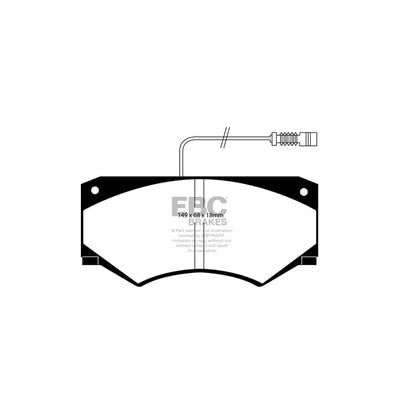 EBC PD40K1226 Mercedes-Benz W463 Ultimax Pad & Plain Disc Kit - ATE Caliper 2 | ML Performance UK Car Parts