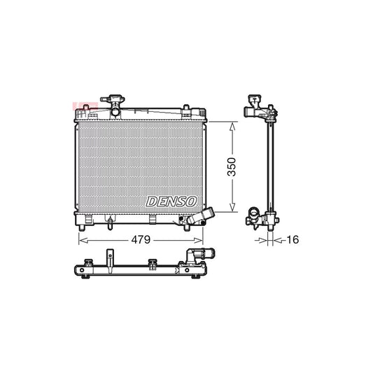 Denso DRM50086 Drm50086 Engine Radiator | ML Performance UK