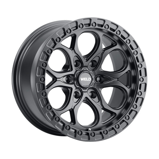 Weld W10879089500 Ledge 6 W108 Wheel 17x9 6x135 ET0 BS5 Satin Black