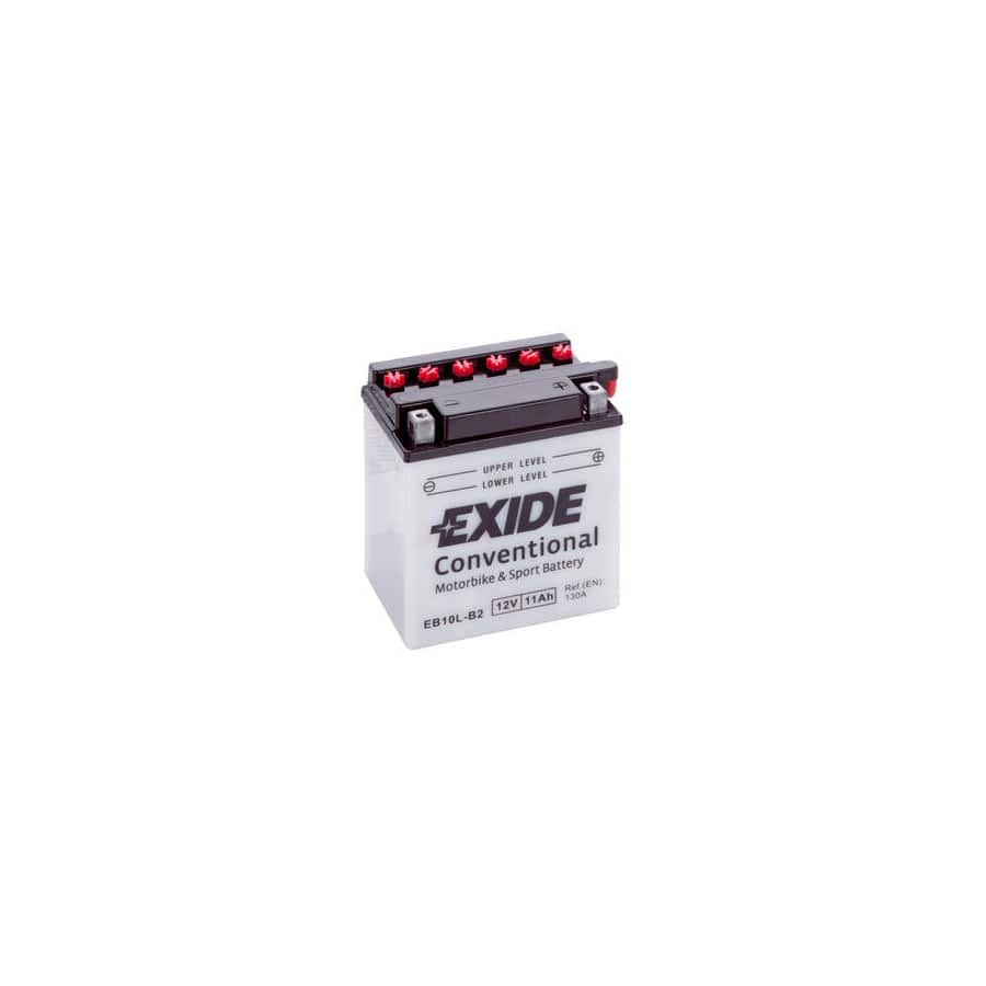 Exide EB10L-B2 12V Conventional Motorcycle Battery | ML Performance UK Car Parts