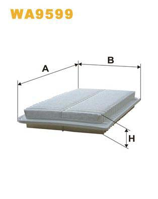 WIX Filters WA9599 Air Filter