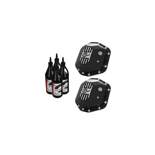  aFe 46-7111BB Differential Cover Jeep Wrangler (TJ/JK) 97-18  | ML Performance UK Car Parts