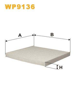 WIX Filters WP9136 Pollen Filter