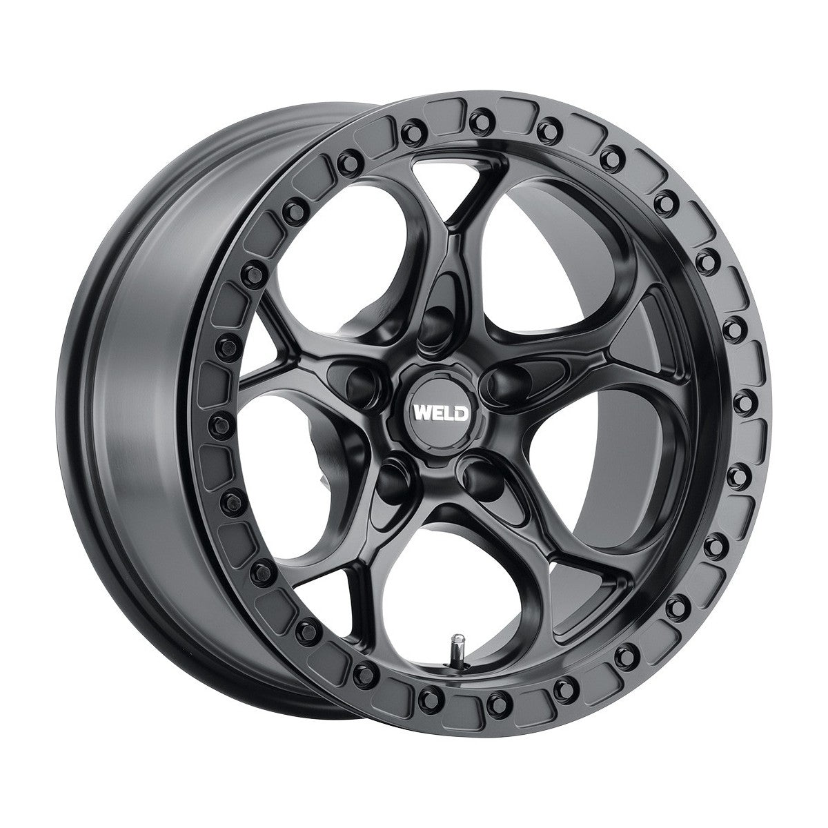 Weld W90179075362 Ledge Beadlock W901 Wheel 17x9 5x127 ET-35 BS3.625 Satin Black