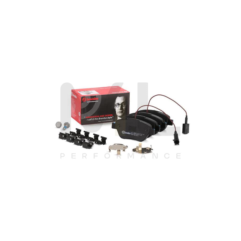 Brembo P 23 141 Brake Pad Set With Brake Caliper Screws | ML Performance Car Parts