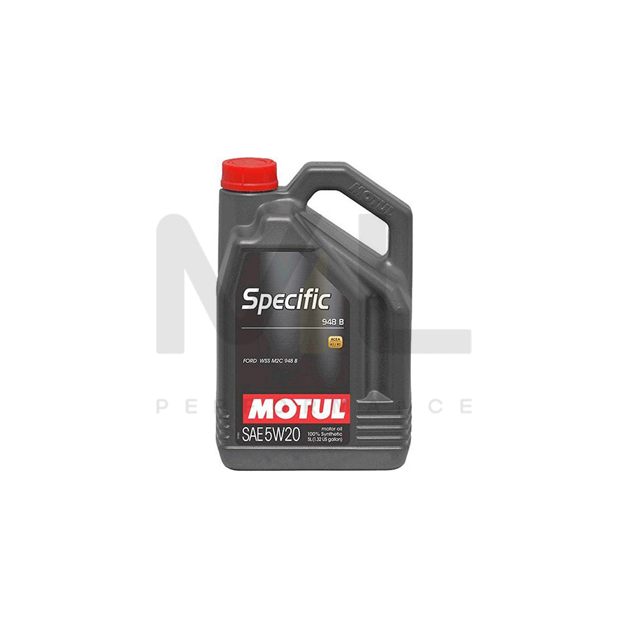 Motul Specific Ford 948 B 5w-20 Fully Synthetic Car Engine Oil 5l | Engine Oil | ML Car Parts UK | ML Performance
