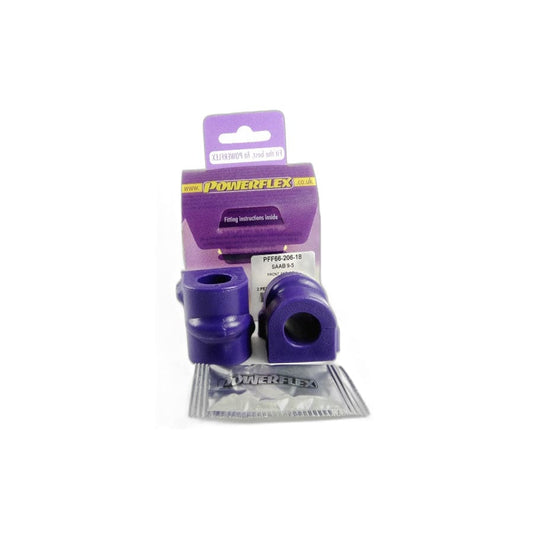 Powerflex PFF66-206-18 Saab 9-5 Front Anti Roll Bar Mounting Bush 18mm | ML Performance UK Car Parts