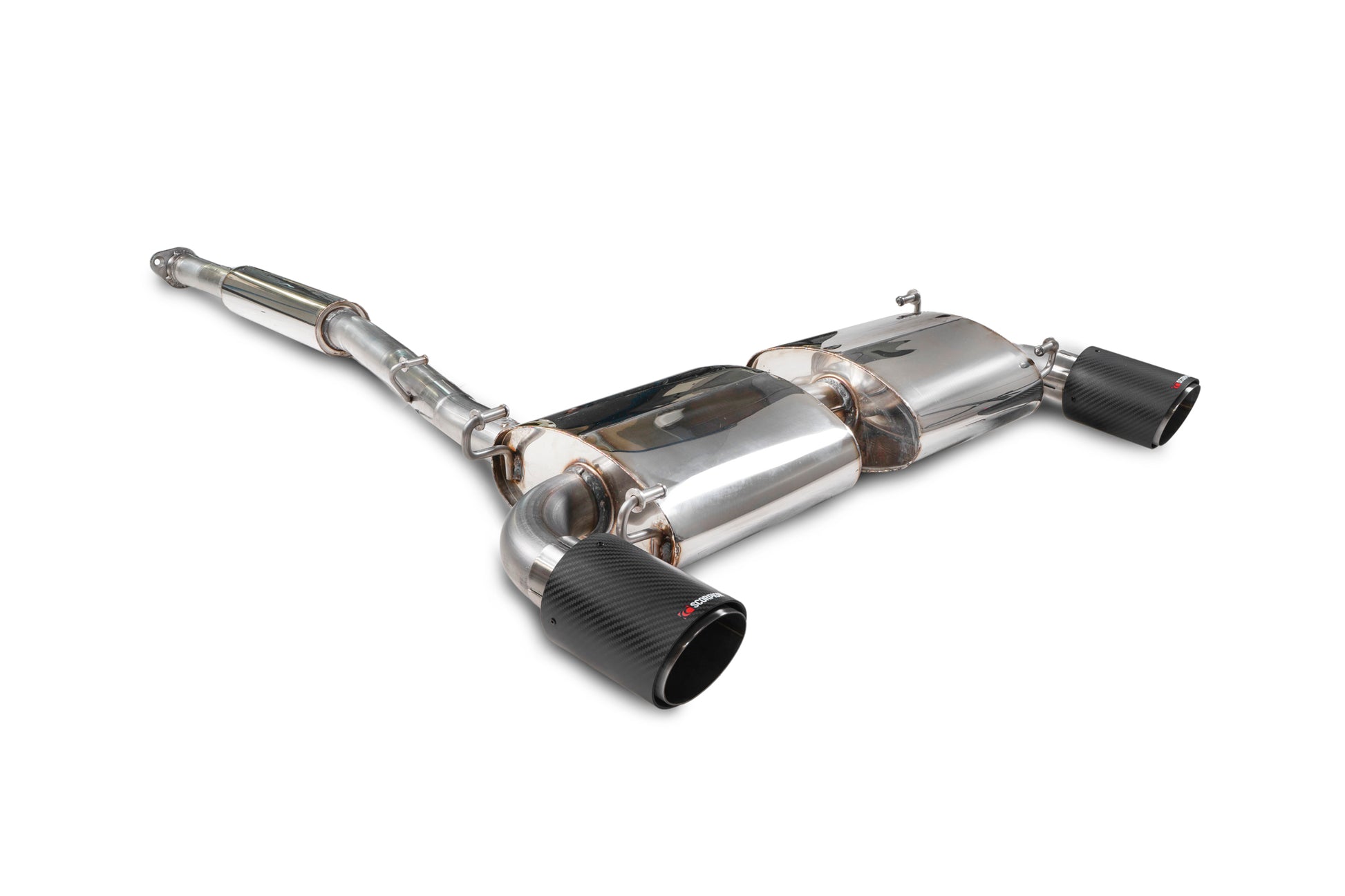 Scorpion SSUS010CF Subaru Non-Resonated Cat-Back System  (GT86/GR86/Scion FR-S/BRZ) | ML Performance UK UK