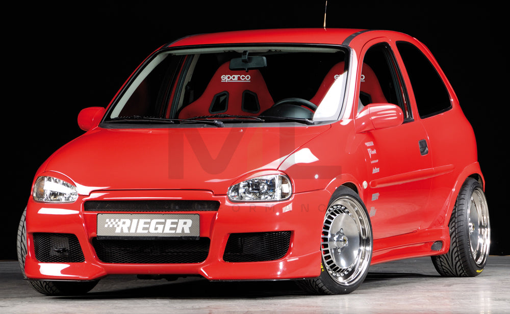 Rieger 00058820 Opel Corsa B Front Bumper 3 | ML Performance UK Car Parts