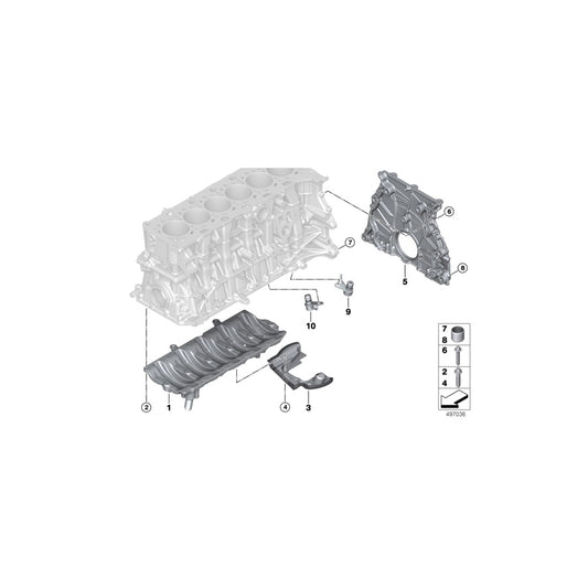 Genuine BMW 11428073816 Oil Spraying Nozzle (Inc. X3 M & X4 M) | ML Performance UK Car Parts