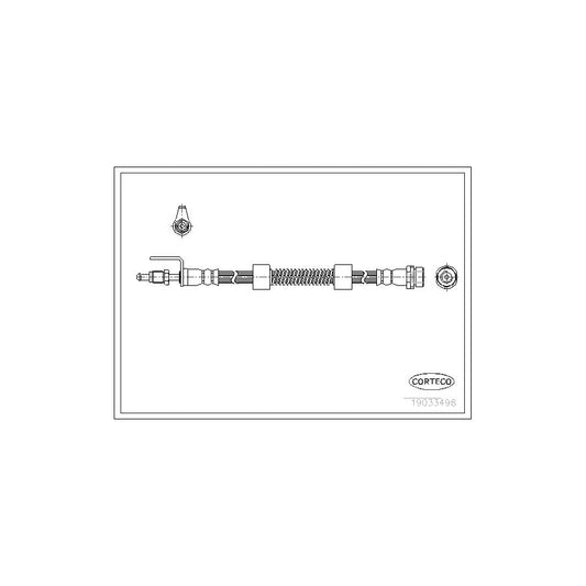Corteco 19033498 Brake Hose | ML Performance UK