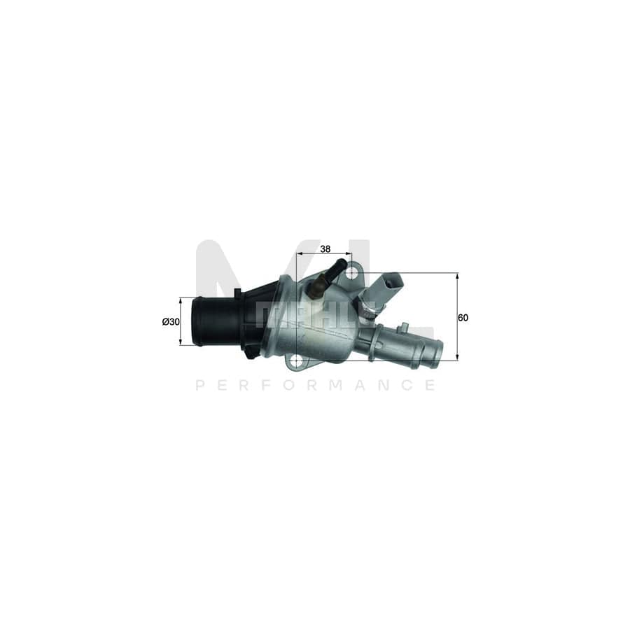 MAHLE ORIGINAL TI 193 83D Engine thermostat Opening Temperature: 83��C, with seal | ML Performance Car Parts
