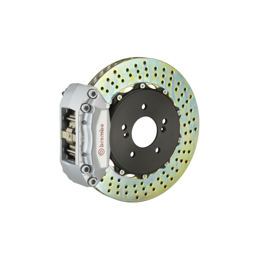 Brembo 1M1.8061A Audi VW Front GT 6-Pistons Drilled 2-piece Big Brake Kit 355x32mm (Inc. A3, Golf)