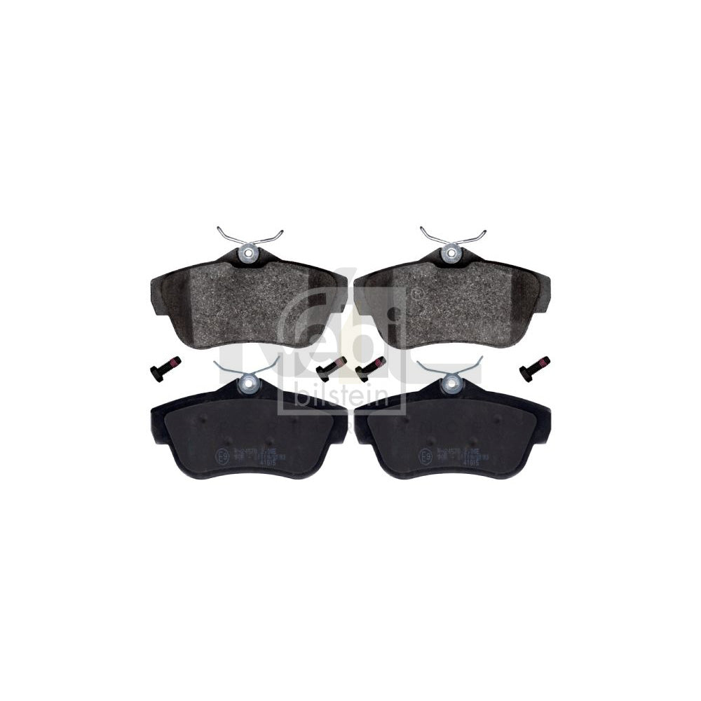 Febi Bilstein 116058 Brake Pad Set Rear Axle, With Bolts/Screws | ML Performance Car Parts